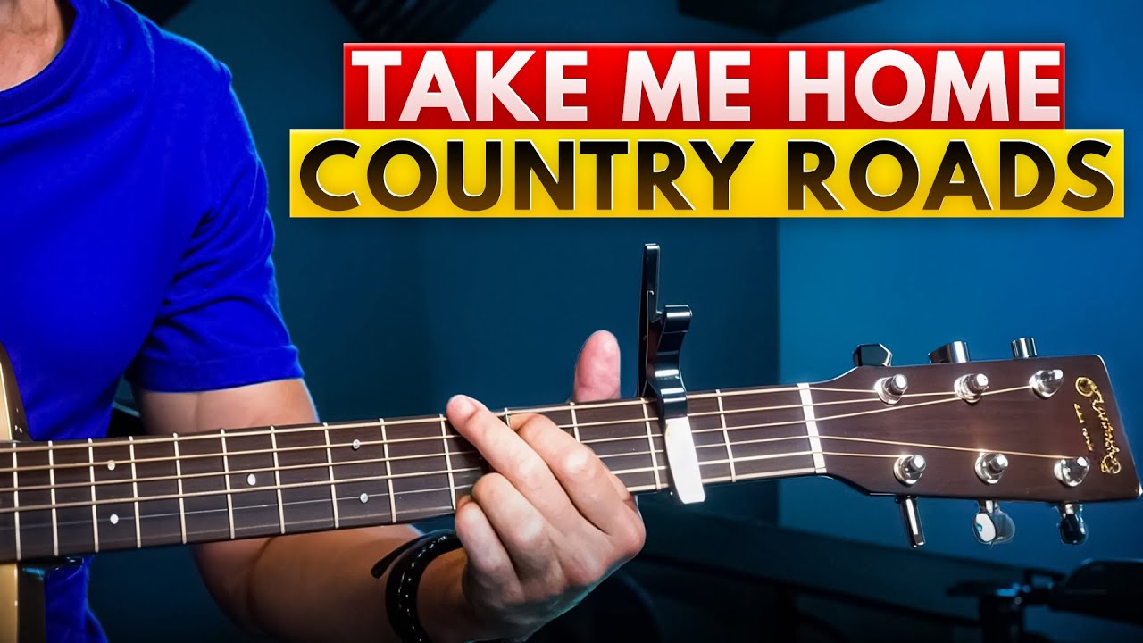 Урок игры на гитаре «Take Me Home Country Roads»