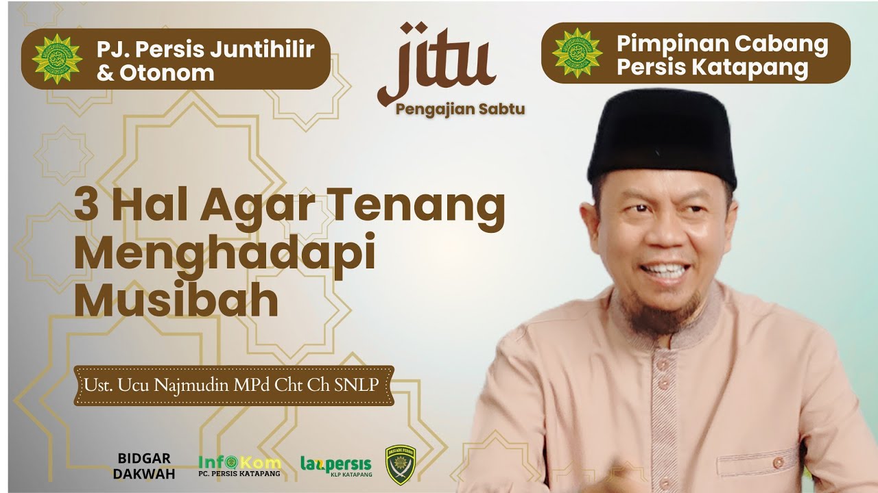 Al Ustadz Ucu Najmudin, M.Pd || 3 Hal Agar Tenang Menghadapi Ujian