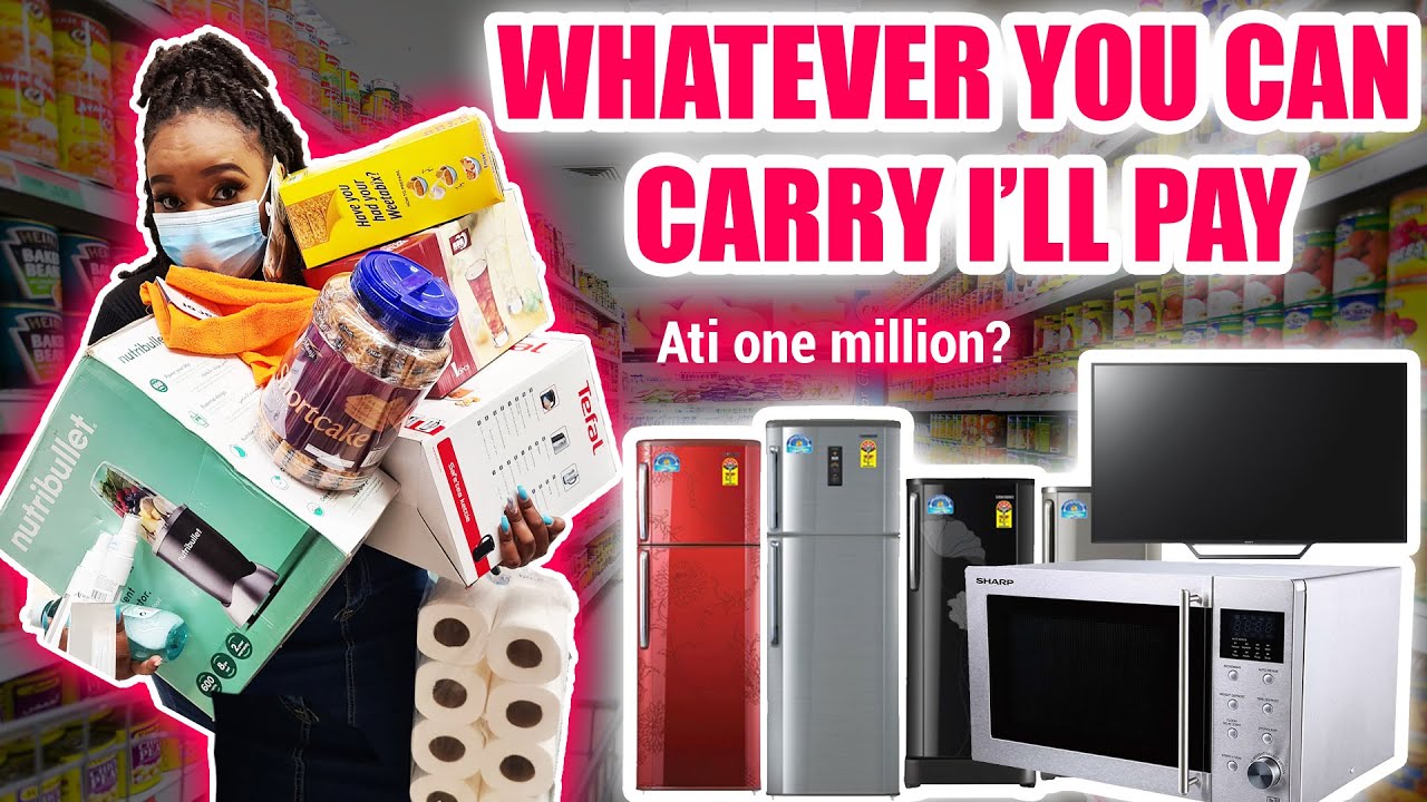 WHATEVER YOU CAN CARRY I'LL BUY! COUPLES CHALLENGE