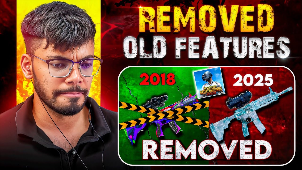 Top 5 Old Features That Are Removed in BGMI - Casetoo Reacts!