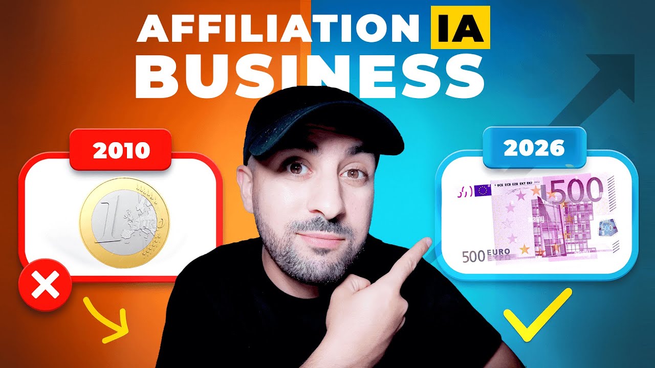 Comment cr&eacute;er un business d&rsquo;AFFILIATION avec l&rsquo;IA avec des SAAS en 2026