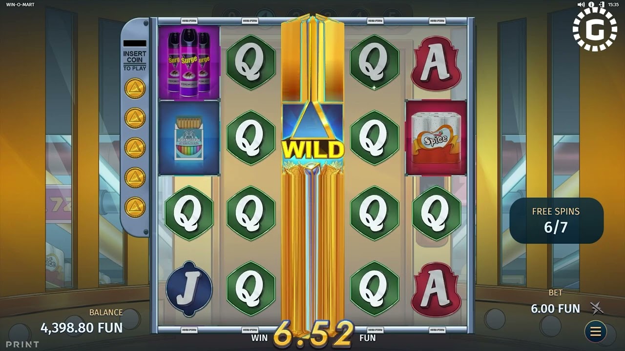 Win-O-Mart by Print Studios Slot Features | GamblerID