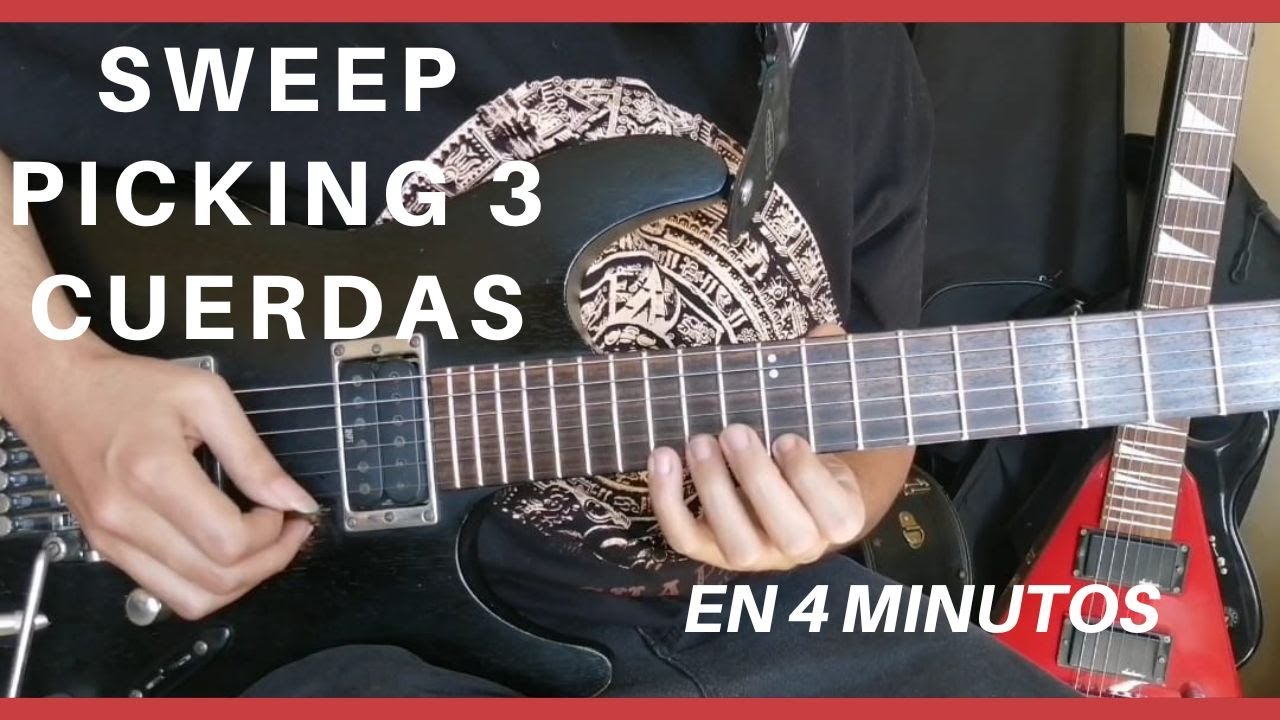 Tutorial sweep picking 3 cuerdas