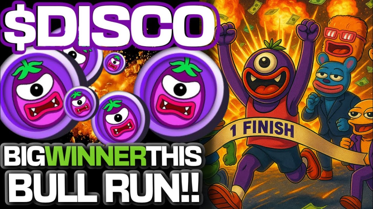 МОНЕТА $DISCO станет одним из крупнейших победителей этого бума!!!