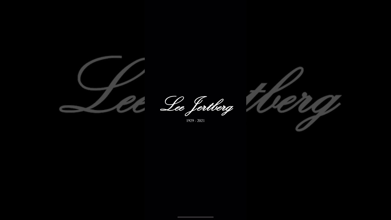 Lee Jertberg Memorial Slideshow
