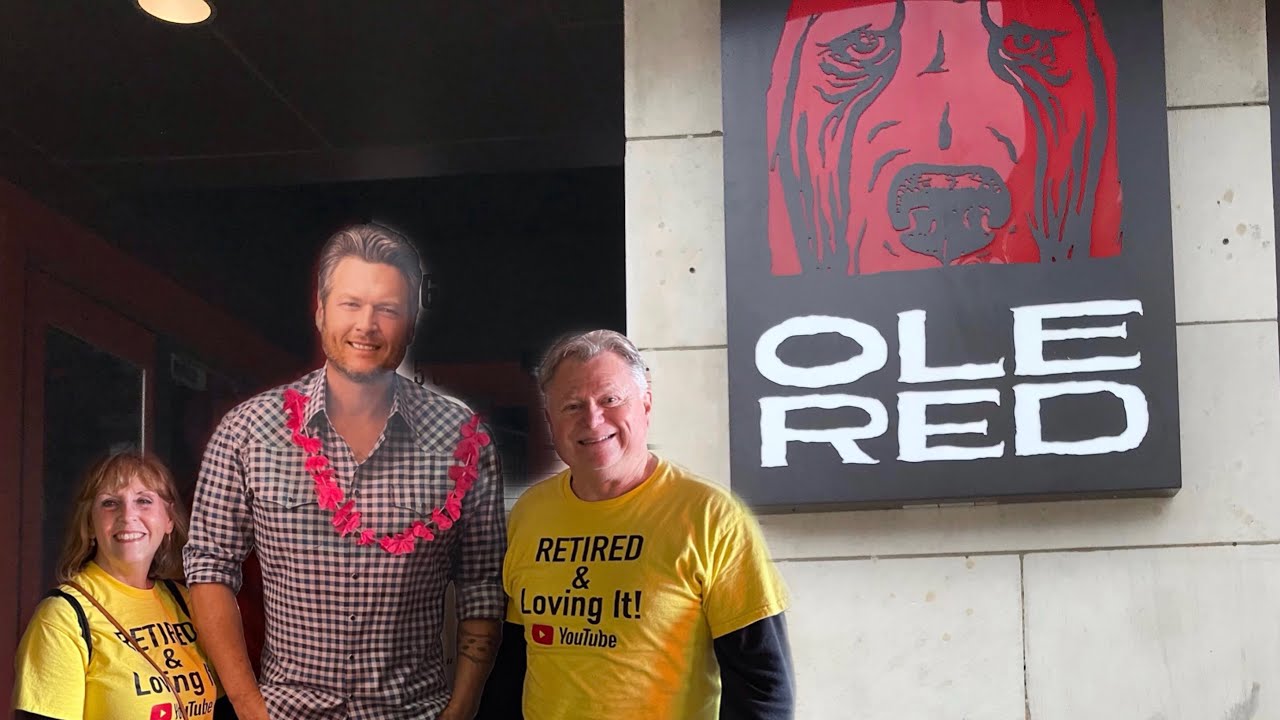 Tour of Blake Shelton’s Ole Red Restaurant in Nashville TN 
