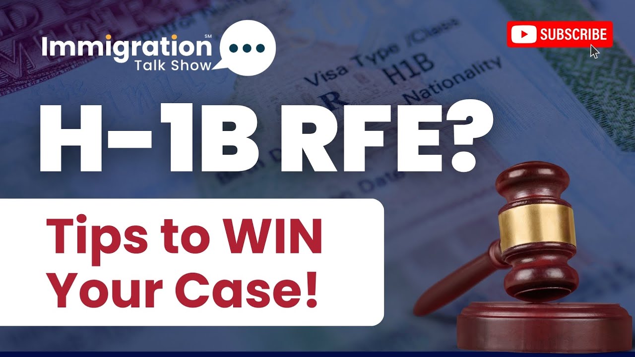 H-1B RFEs Explained | Common Reasons & Expert Tips to Overcome Them #h1brfe