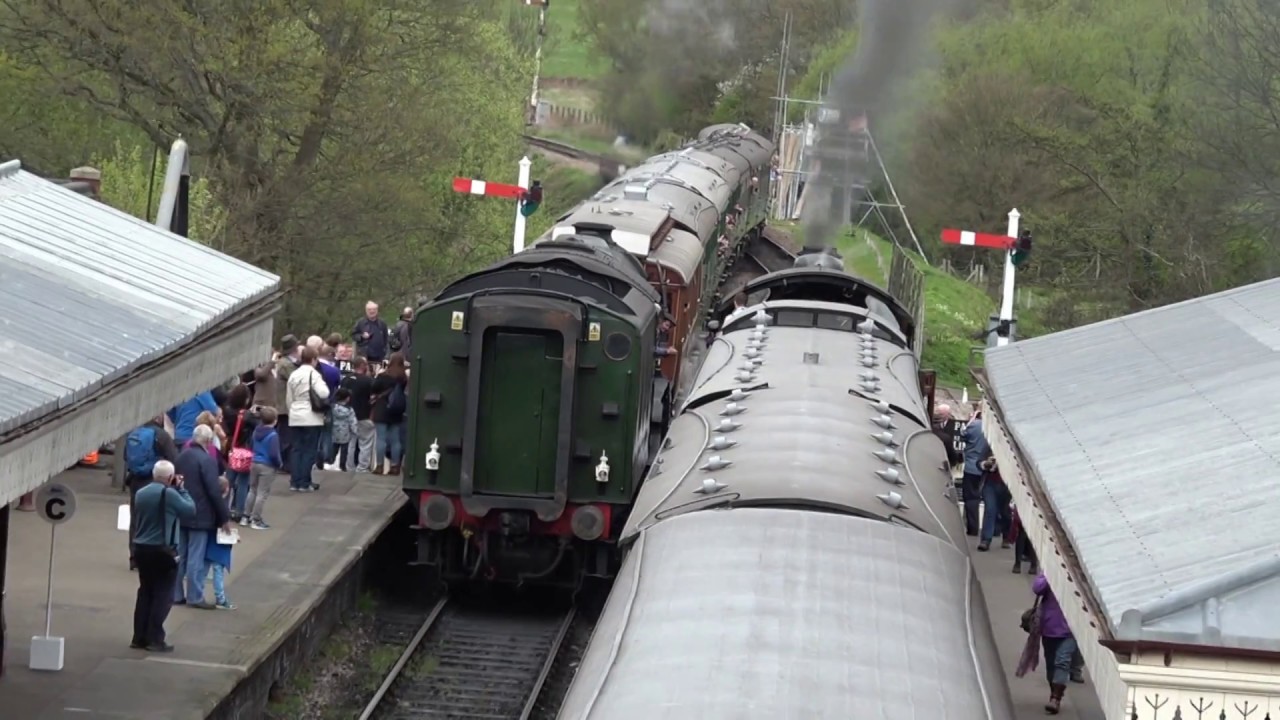 The Flying Scotsman at the Bluebell Railway