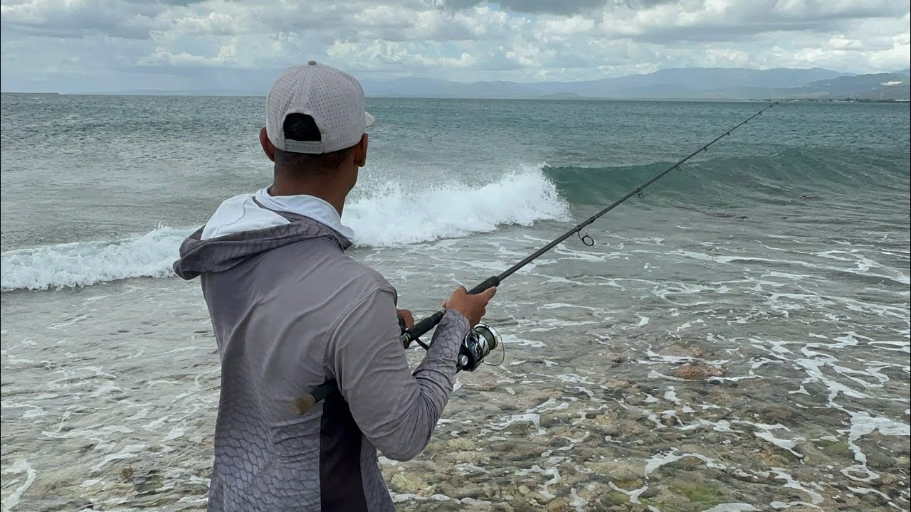 Tutorial y resultados para pescadores de orilla probando el bucktail de @JYG PROFISHING