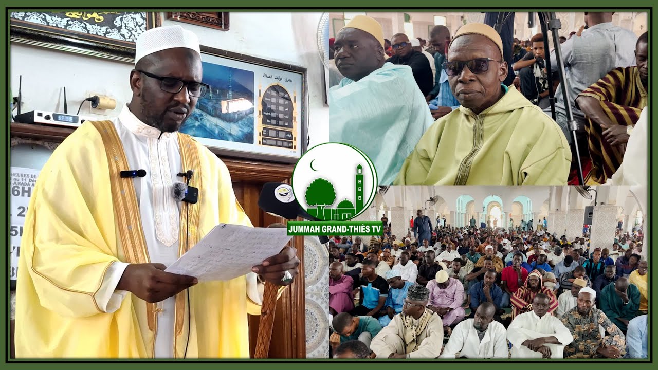 Xutbë Juma Mosquée Grand-Thiès du vendredi 05 Décembre 2025 THÈME : «Seydina Oumar Ibn Xataab»