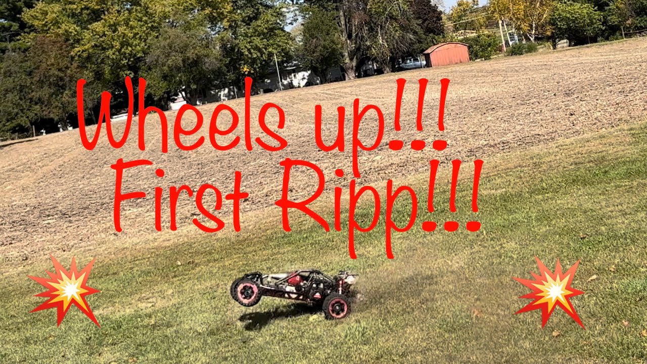 TAYLOR RC 35cc REED SHAKEDOWN RIPP!!!