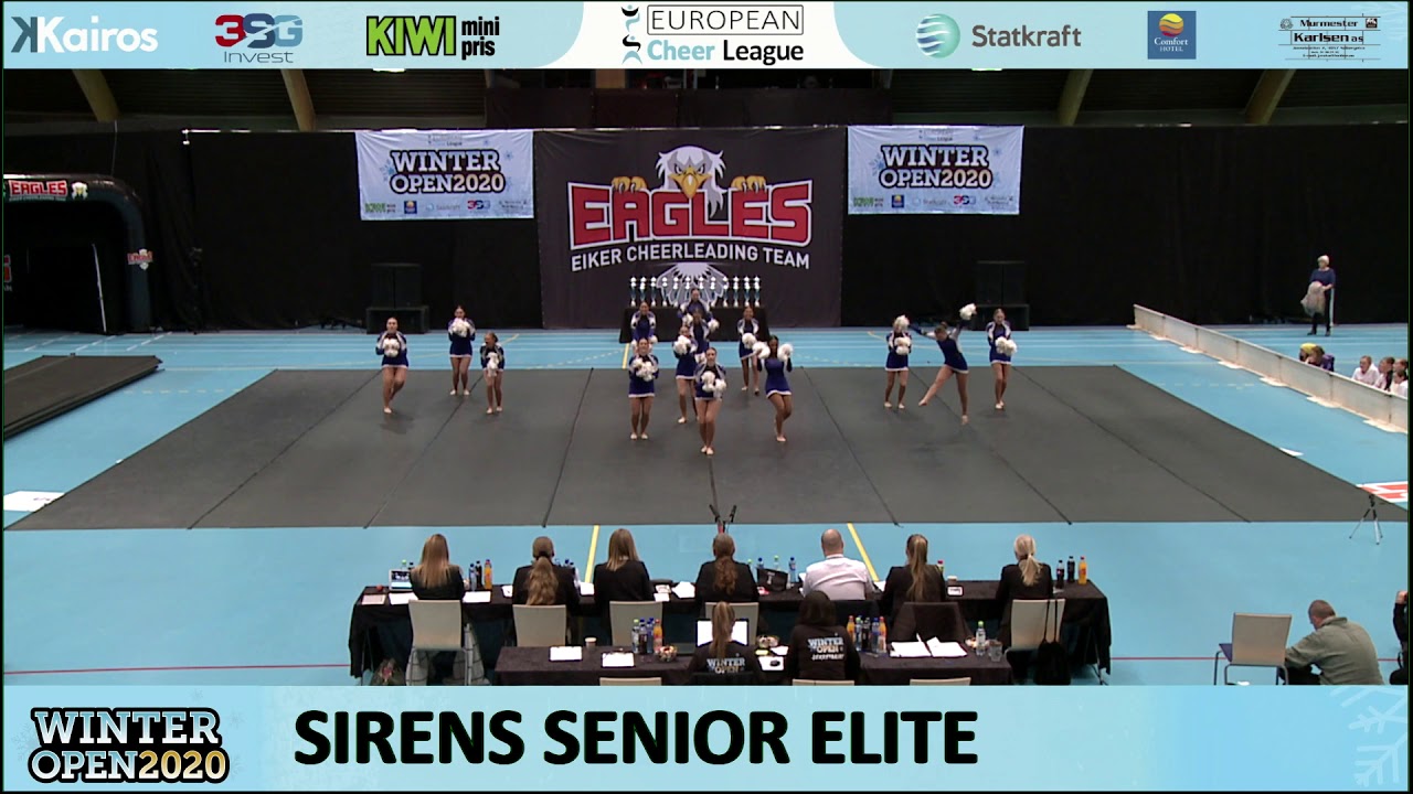 Winter Open 2020 - Sirens Senior Elite