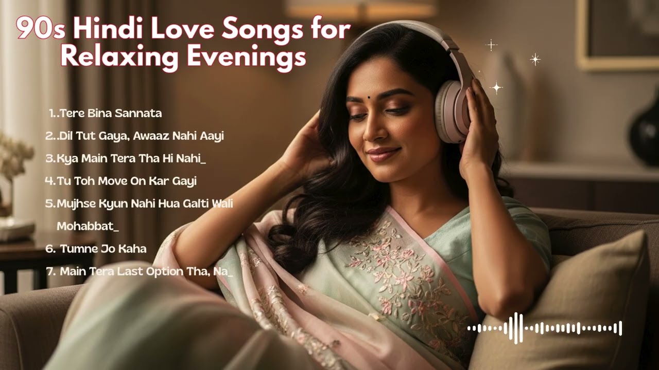 Relaxing 90s Hindi Love Songs Playlist 🌙 Golden Era Romance
