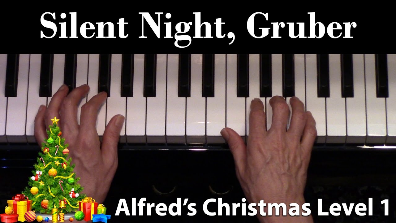 Silent Night, Gruber, 1984 version (Elementary Piano Solo)
