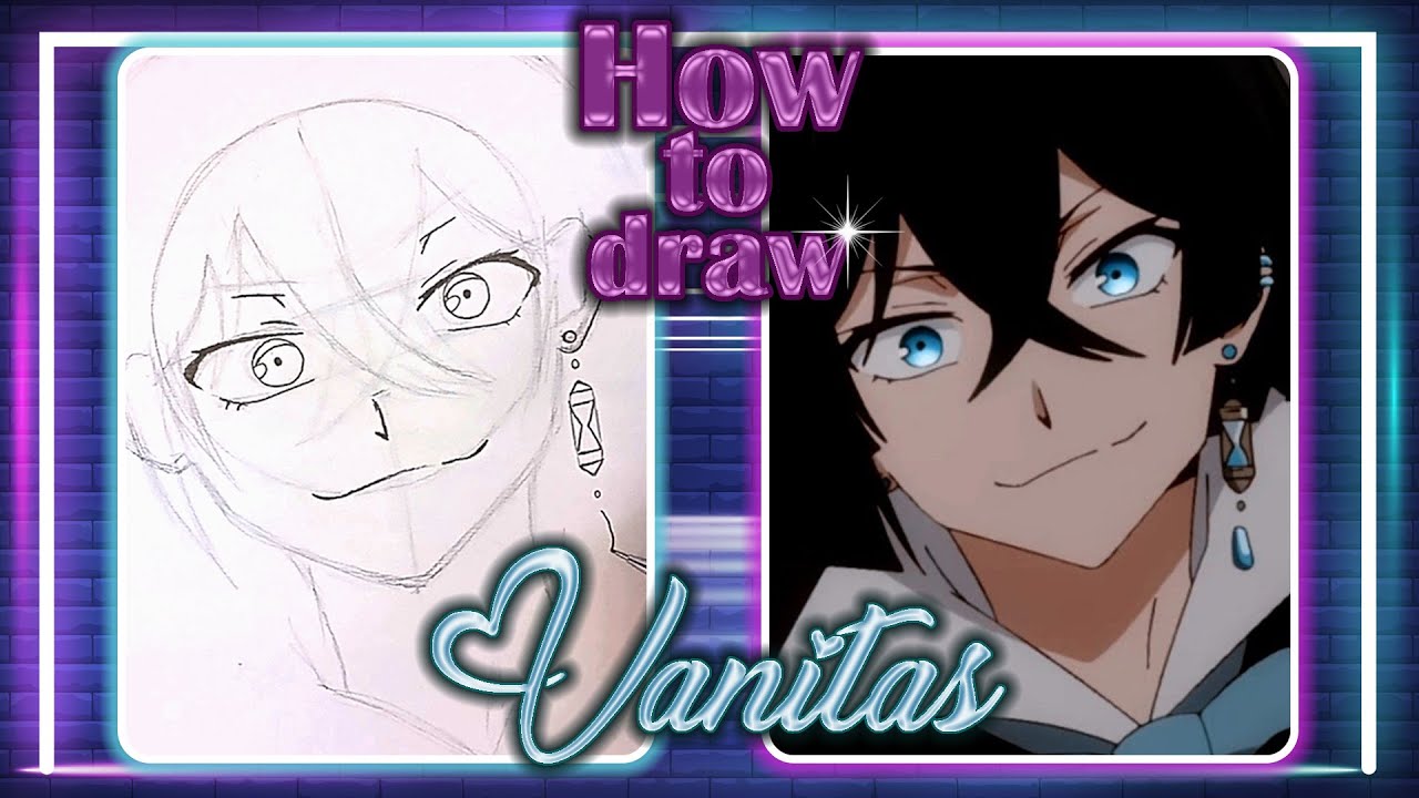 Easy Drawing 🍡 How to draw Vanitas 🍡ヴァニタス