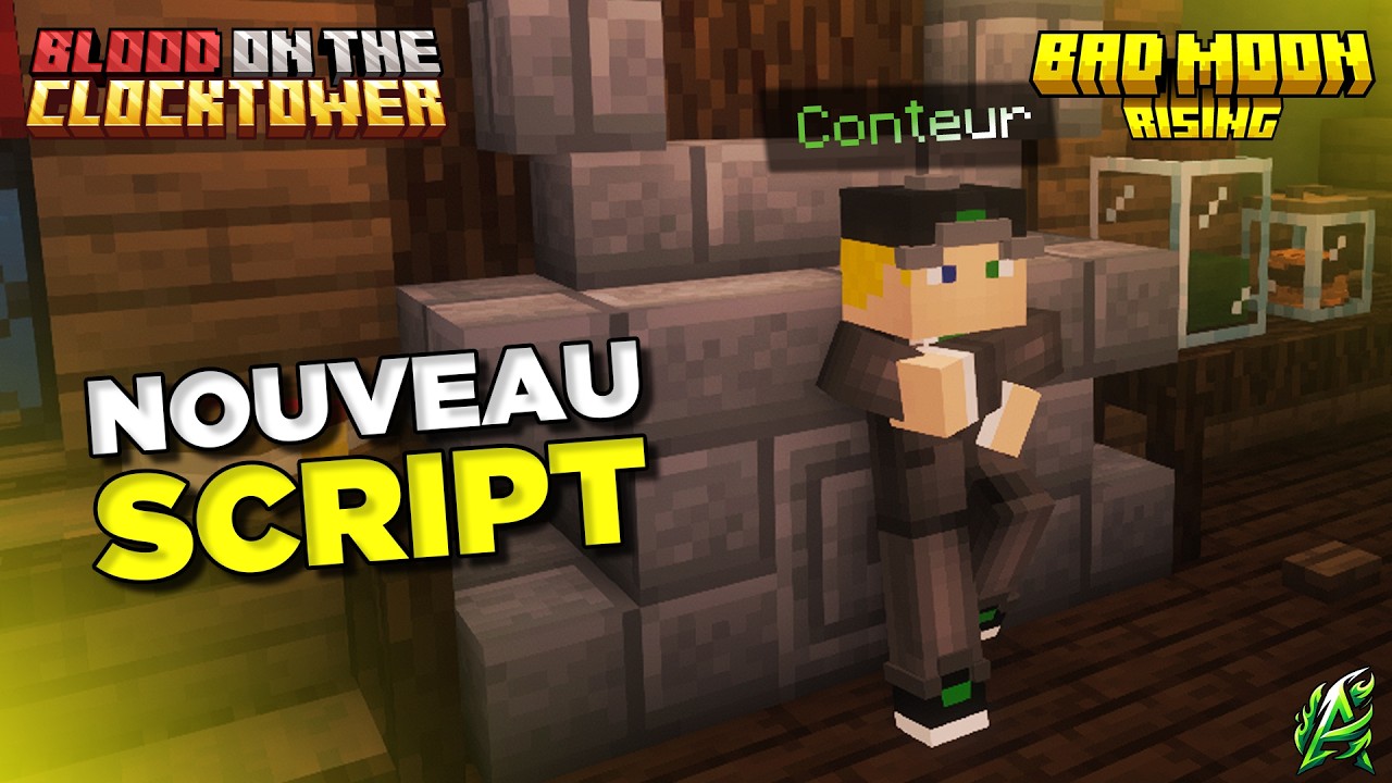 UN NOUVEAU SCRIPT DE BLOOD ON THE CLOCKTOWER !? 😁 (Minecraft : Blood On The Clocktower)