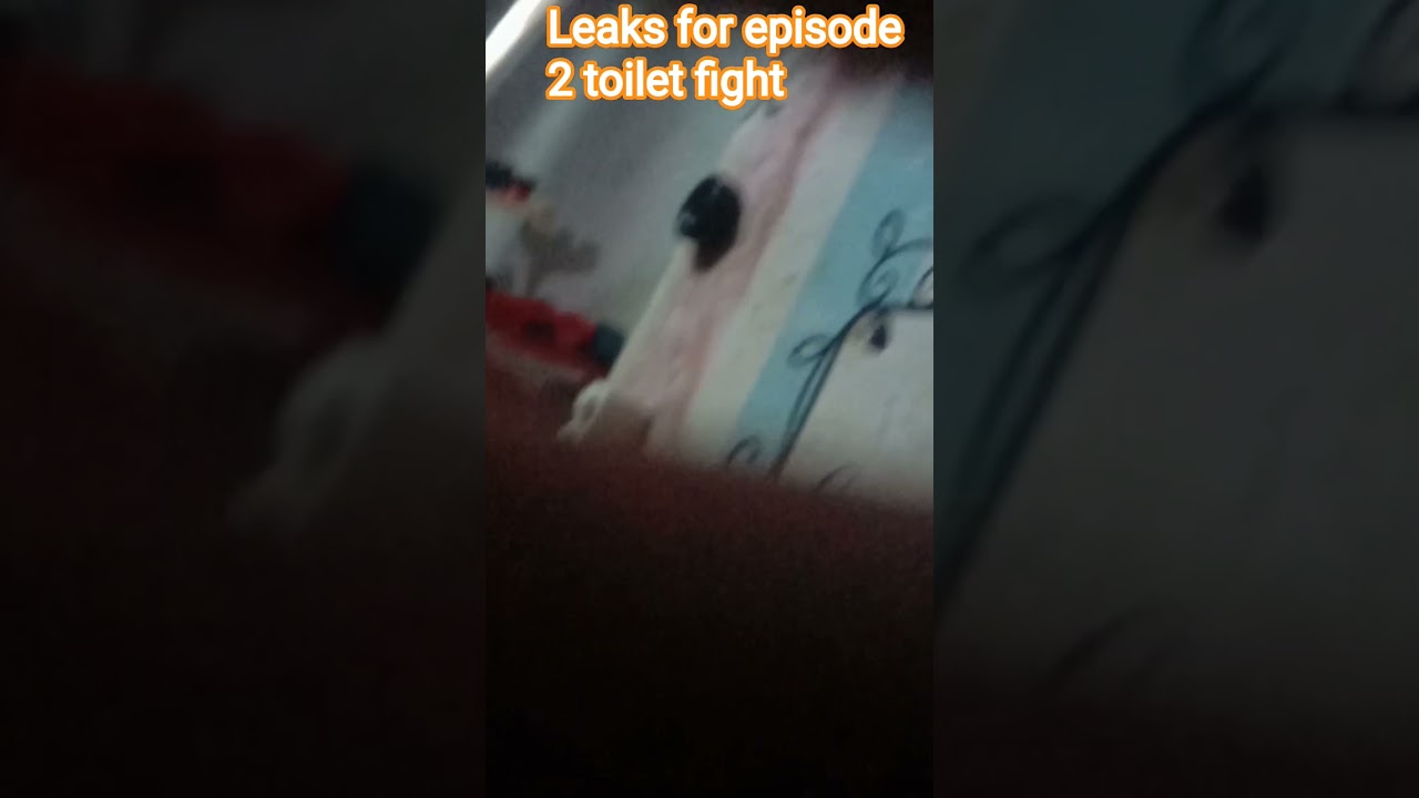 leaks toilet fight part 1-4 #lego