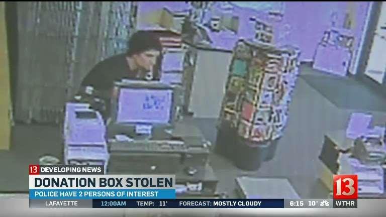 Stolen donation box update