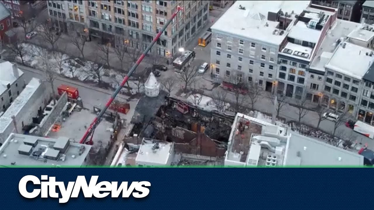 Police confirm Old Montreal fire that killed seven people was criminal