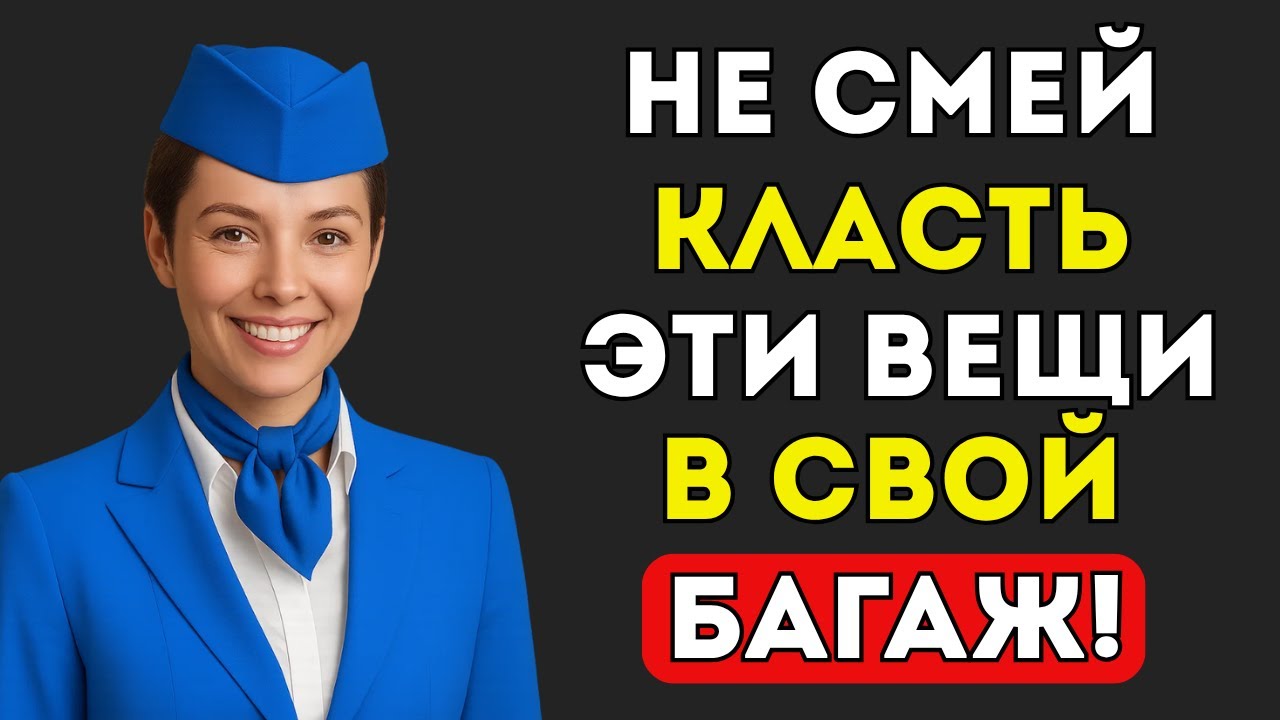 ТОП 10 новых ПРАВИЛ при досмотре БАГАЖА в 2025!