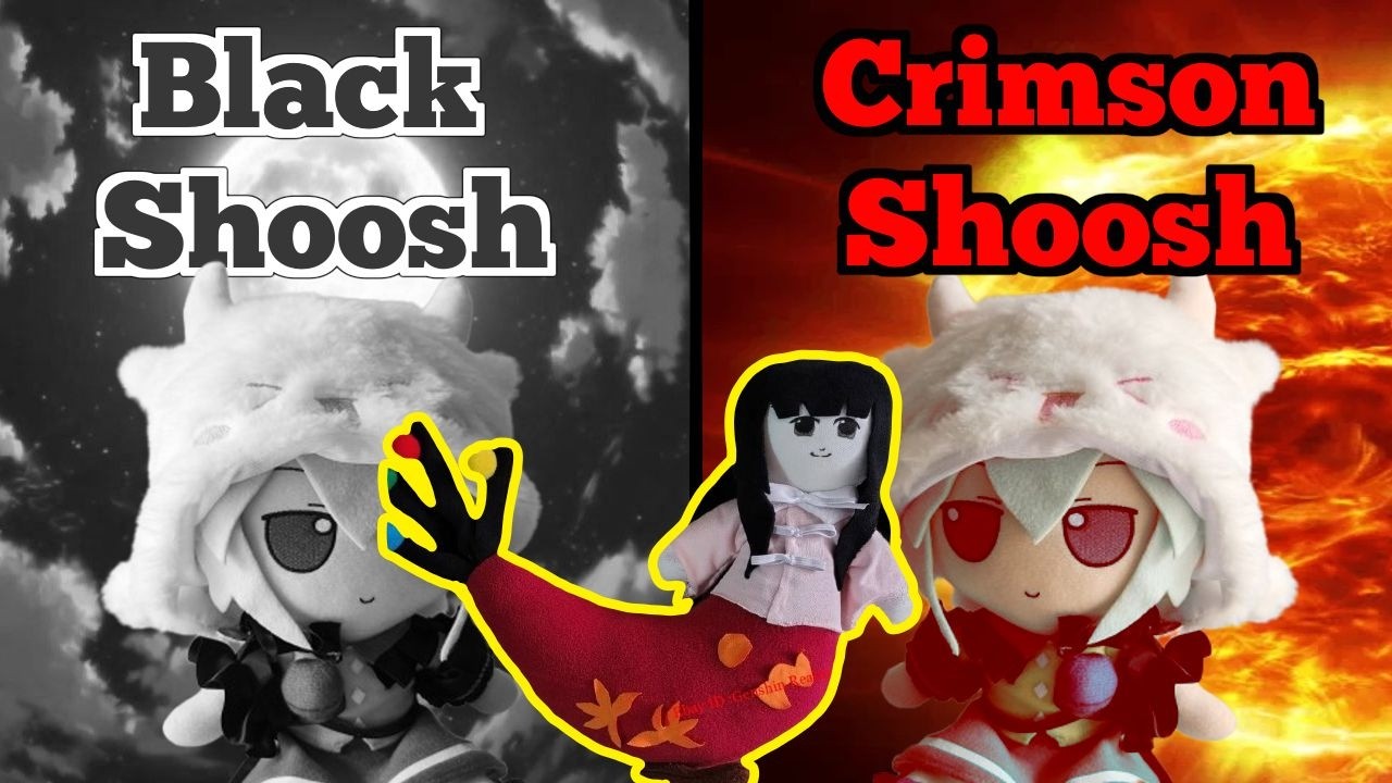 Black Shoosh And Crimson Shoosh