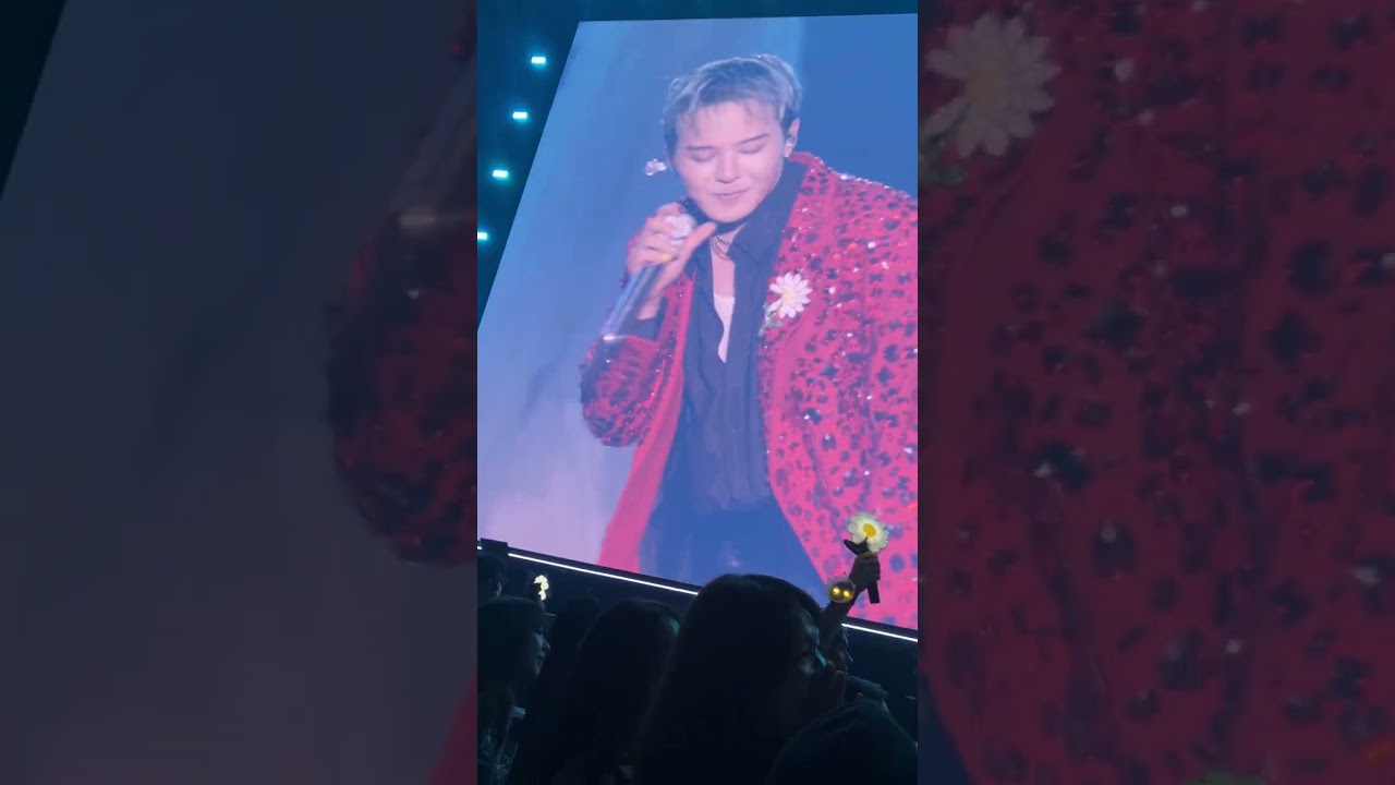【MENT】G-DRAGON👑2025 WORLD TOUR IN OSAKA encore day1 #gdragon #gd #kwonjiyong #ジヨン #übermensch 