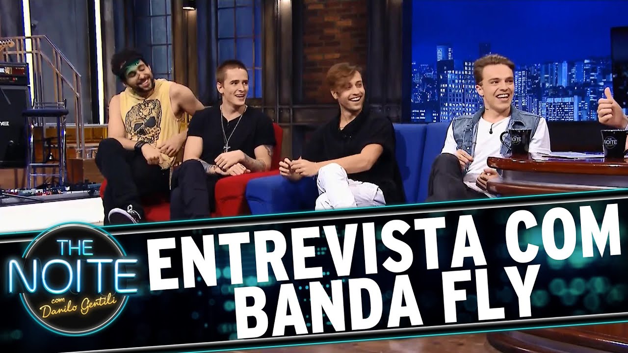 The Noite (18/12/15) - Entrevista com a banda Fly