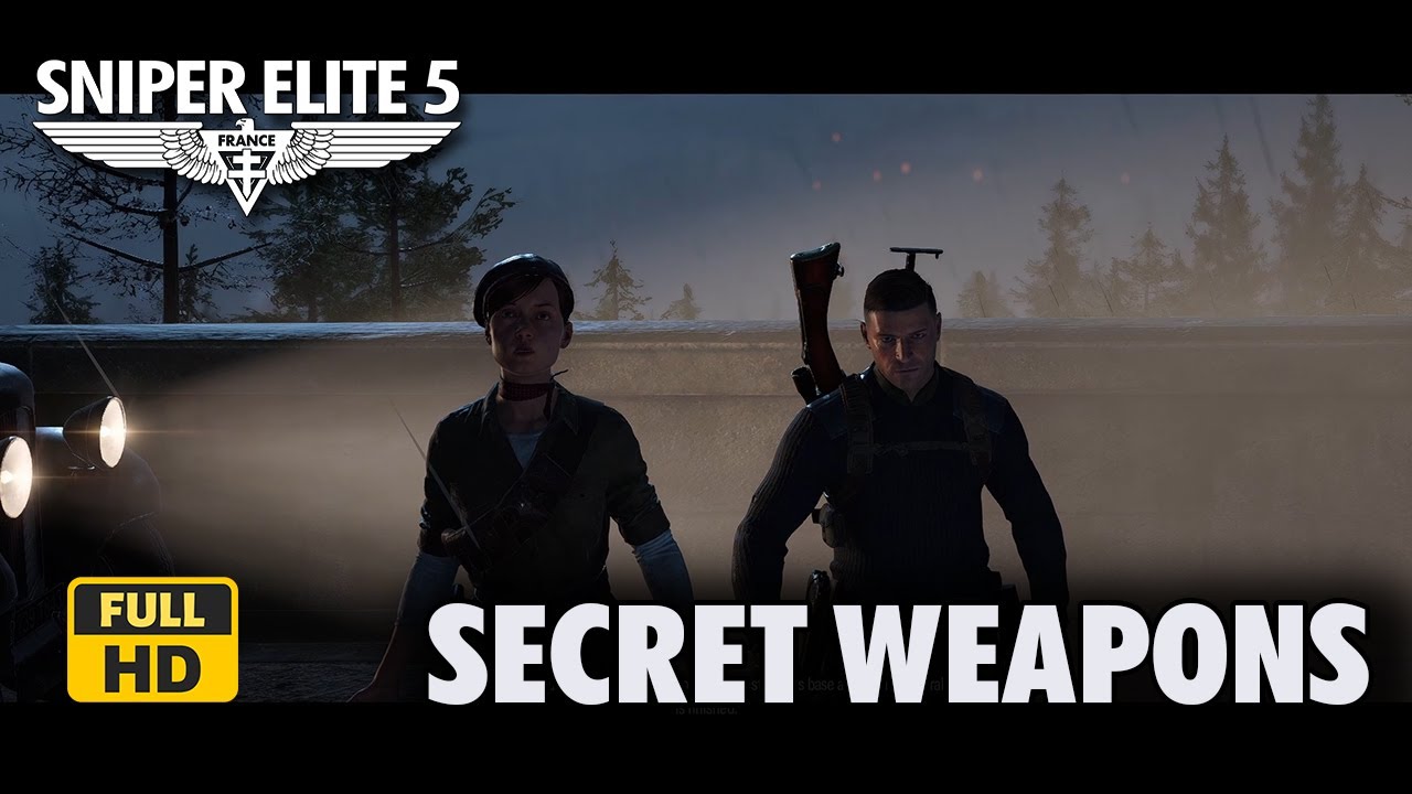 Sniper Elite 5 - Mission #7 Secret Weapons (Sniper Elite:Hard) Gameplay HD