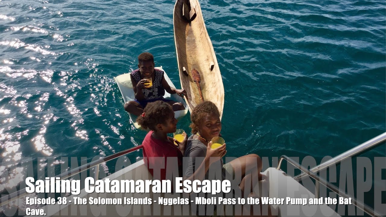 Episode 38 - Solomon Islands - Nggelas - Mboli Passage to the water pump and bat cave