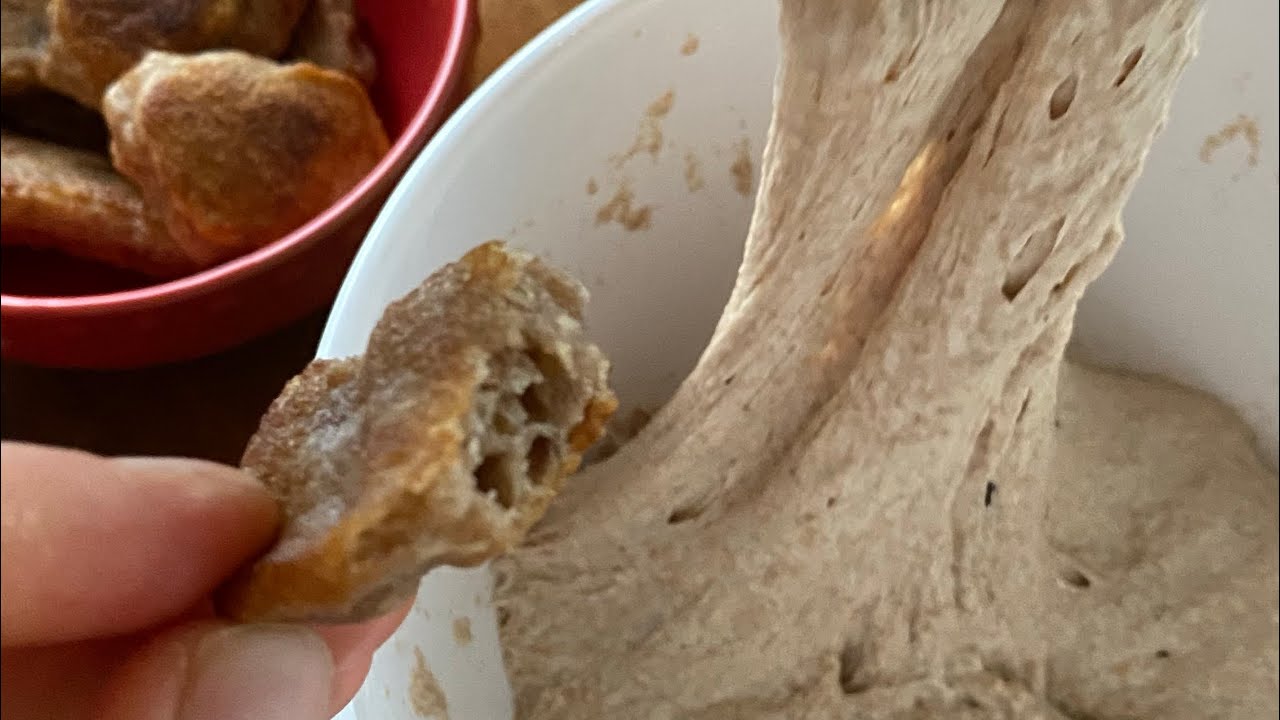 Лепешки из закваски