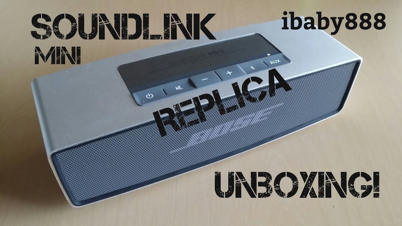 Bose Soundlink Mini Speaker - Replica - Unboxing!