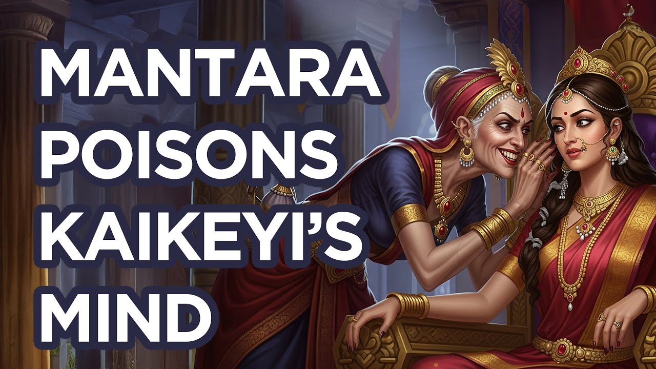 How Manthara Manipulated Queen Kaikeyi | Ramayana Explained #ramayana #ram #mythology
