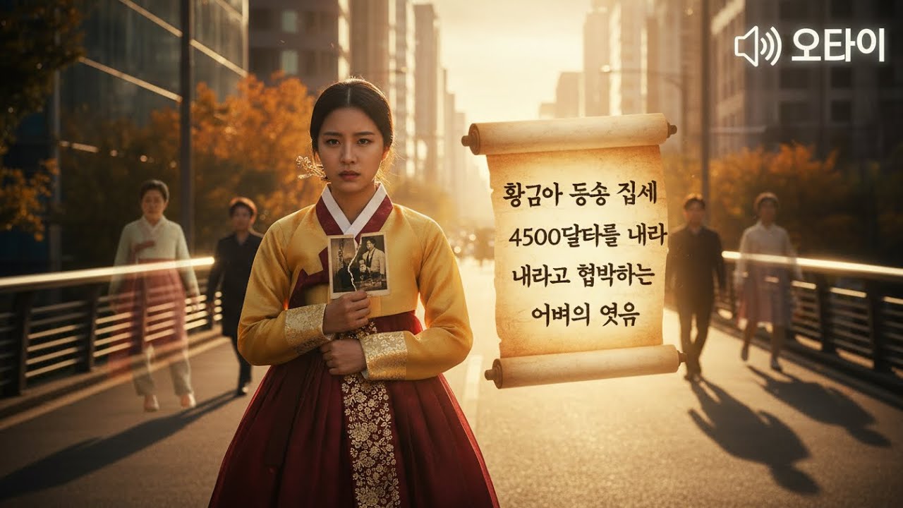 황금아 동생 집세 4500달러를 내라고 협박하는 어머니의 요구