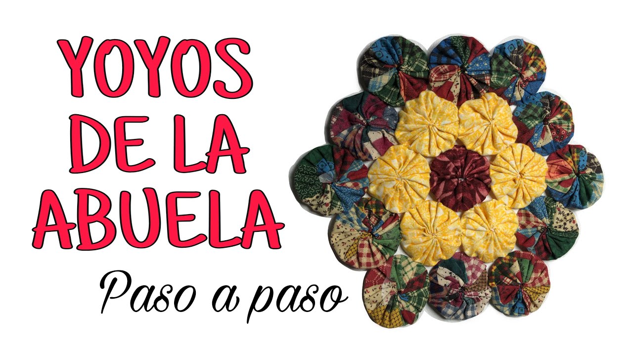 CUBRECAMA DE YOYOS*Cristina Rpo