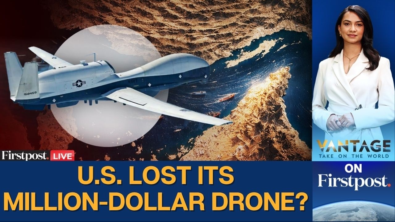 LIVE: US Drone Costing $200M Disappears Over Hormuz Strait | US Iran War | Vantage on Firstpost