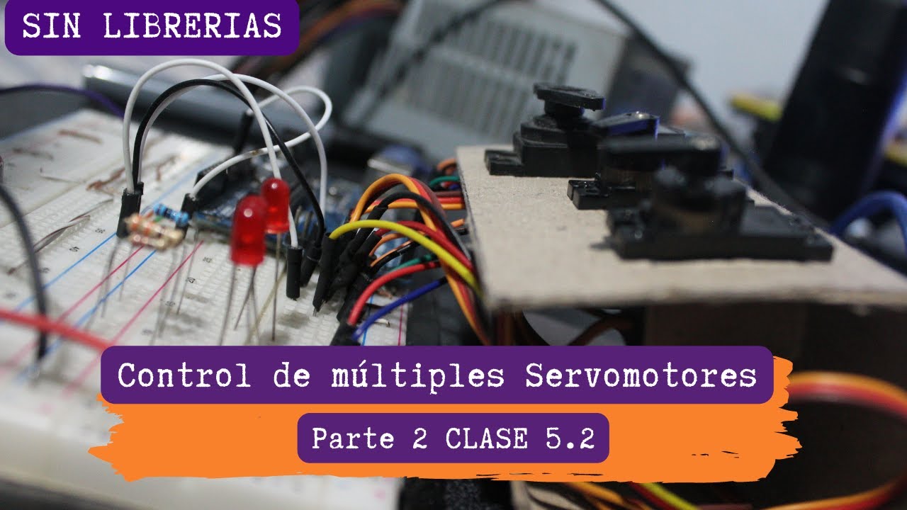 Control de múltiples Servomotores con Nextion y Arduino #5.2