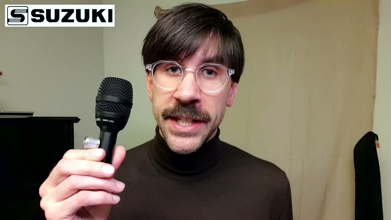 Suzuki Dynamic Harmonica Microphone HMH-200. Product review by Filip Jers.