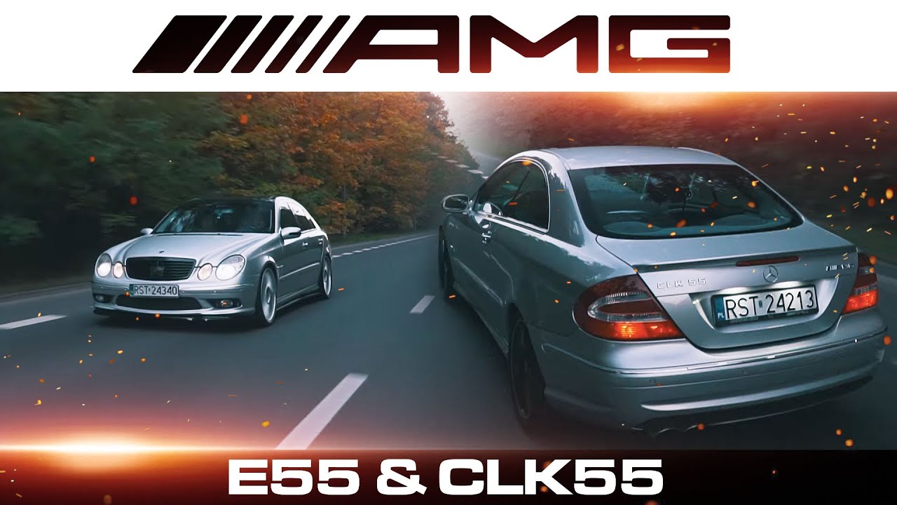 Mercedes E55 AMG W211 vs CLK55 AMG C209