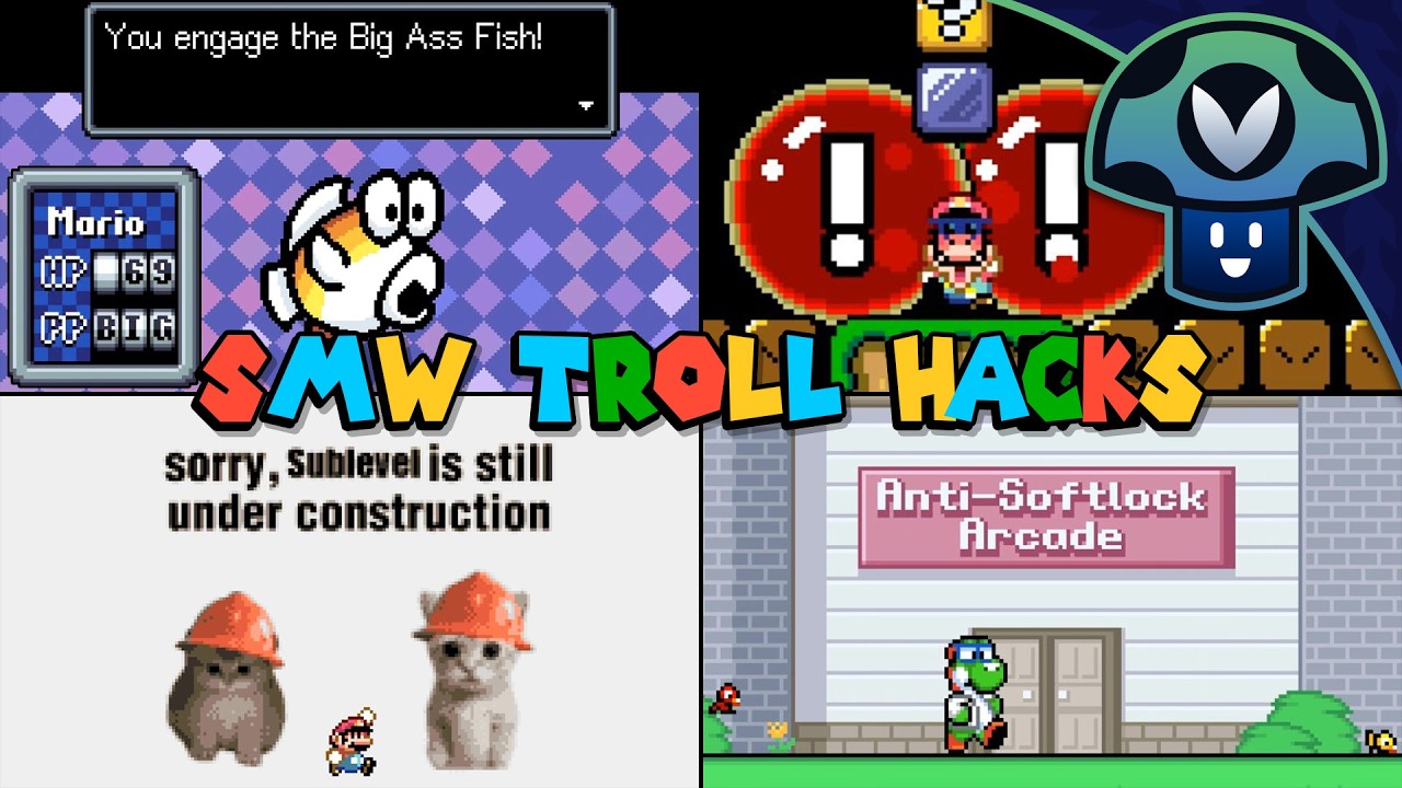 Vinny - SMW Troll Hacks