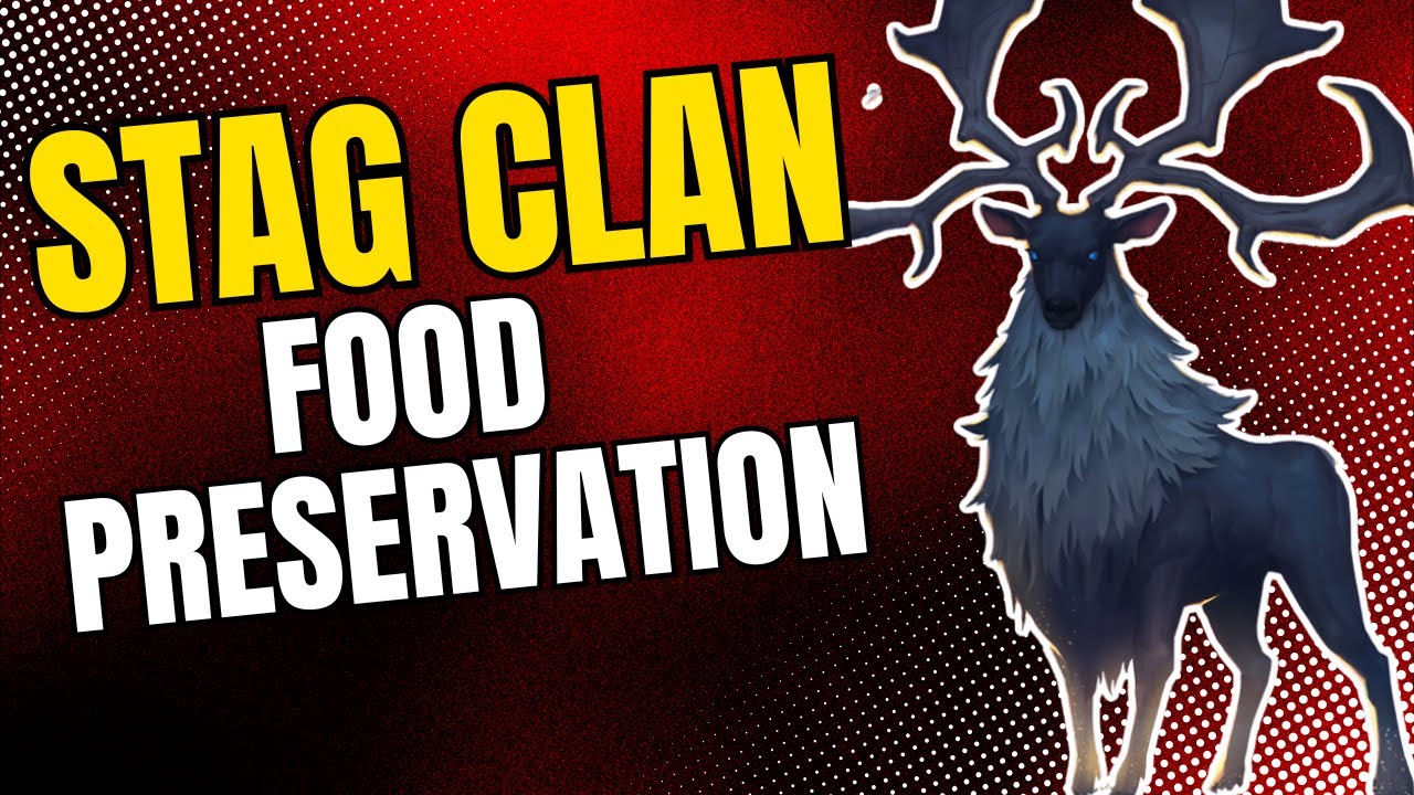 Food Preservation Stag | Stag clan in 3v3 | Northgard