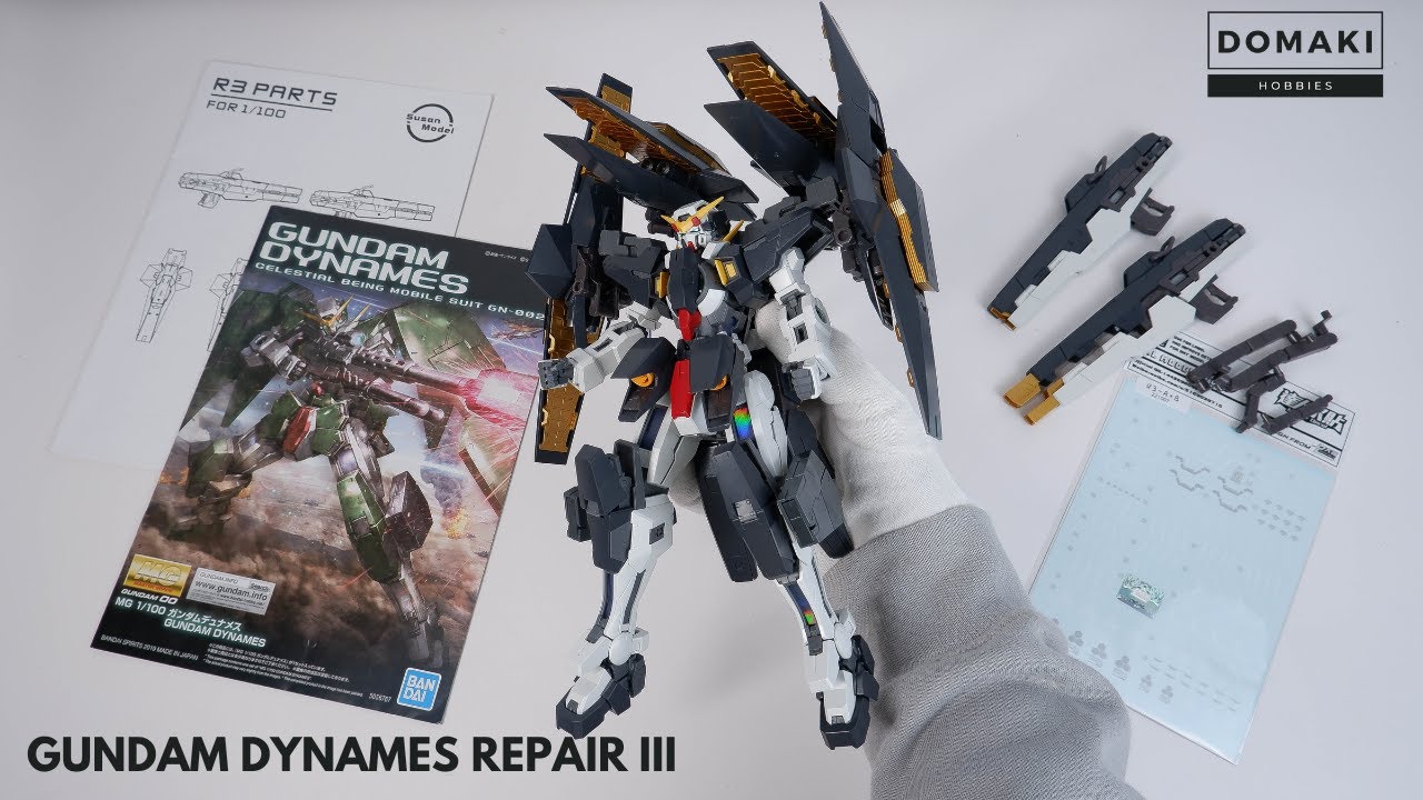 Dynames Repair 3 1/100 MG | ASMR Build | Speed Build | Model Kit | Bandai | Susan Model