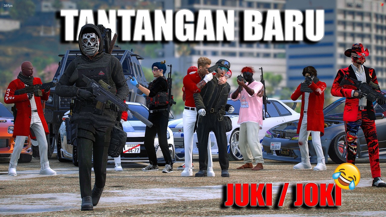KEBERANIAN DAPUT MELAWAN JUKI , COBOY TANPA RASA TAKUT !!! GTA 5 ROLEPLAY