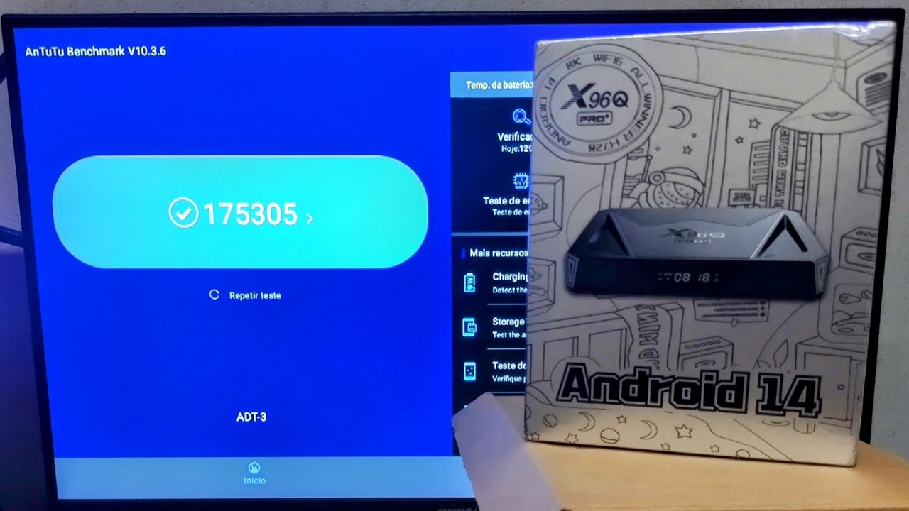 TV BOX X96Q PRO PLUS - CHIPSET ALLWINNER H728 + ANDROID 14 - APRESENTA&Ccedil;&Atilde;O
