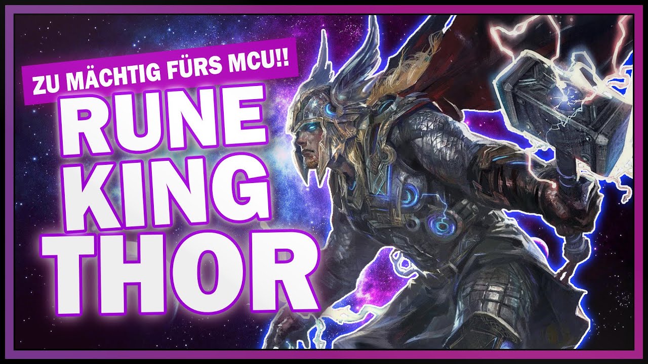 Zu mächtig fürs MCU: RUNE KING THOR erklärt | Die komplette Geschichte der Comics