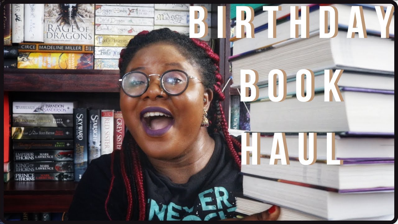 Birthday Book Haul [CC]