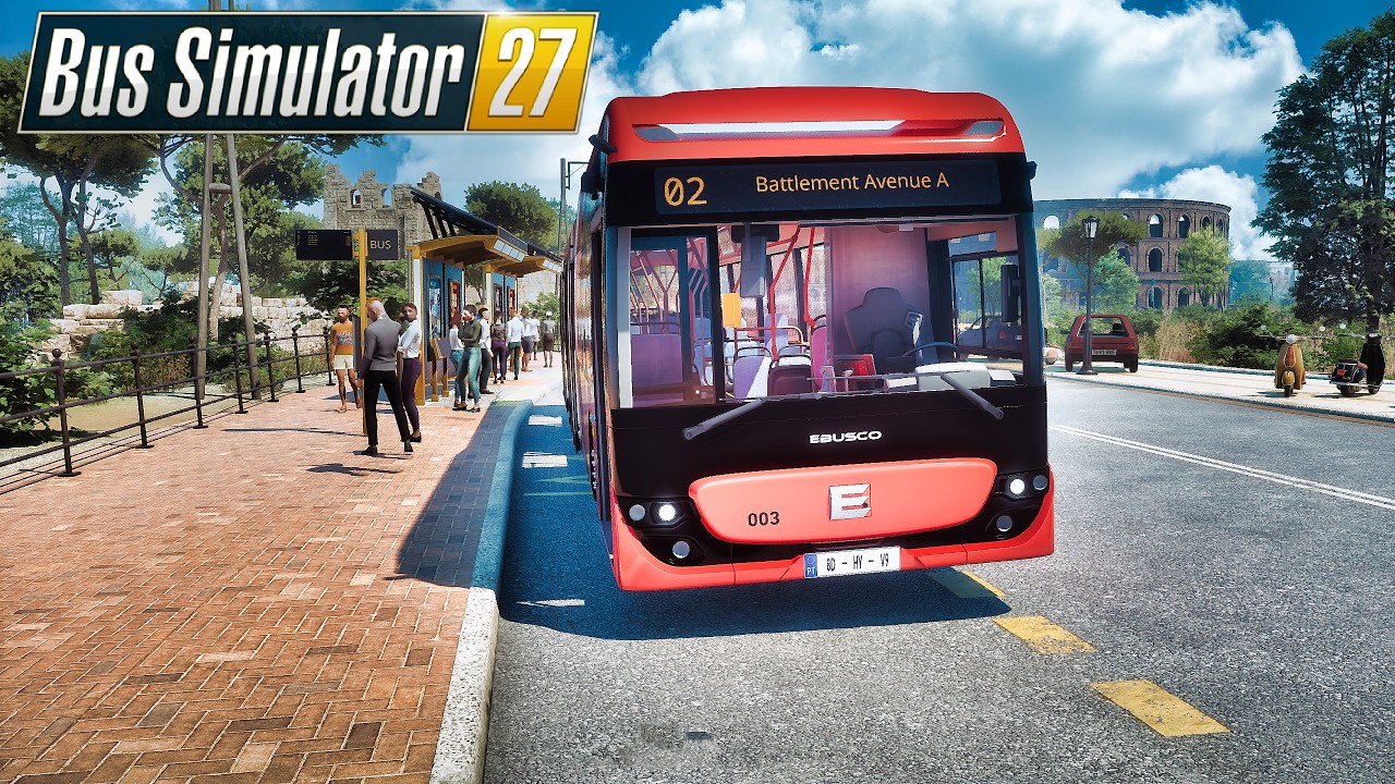Bus Simulator 27 ! EBUSCO 3.0 CONCEPT ! 4K Ultra HD | GAMEPLAY !