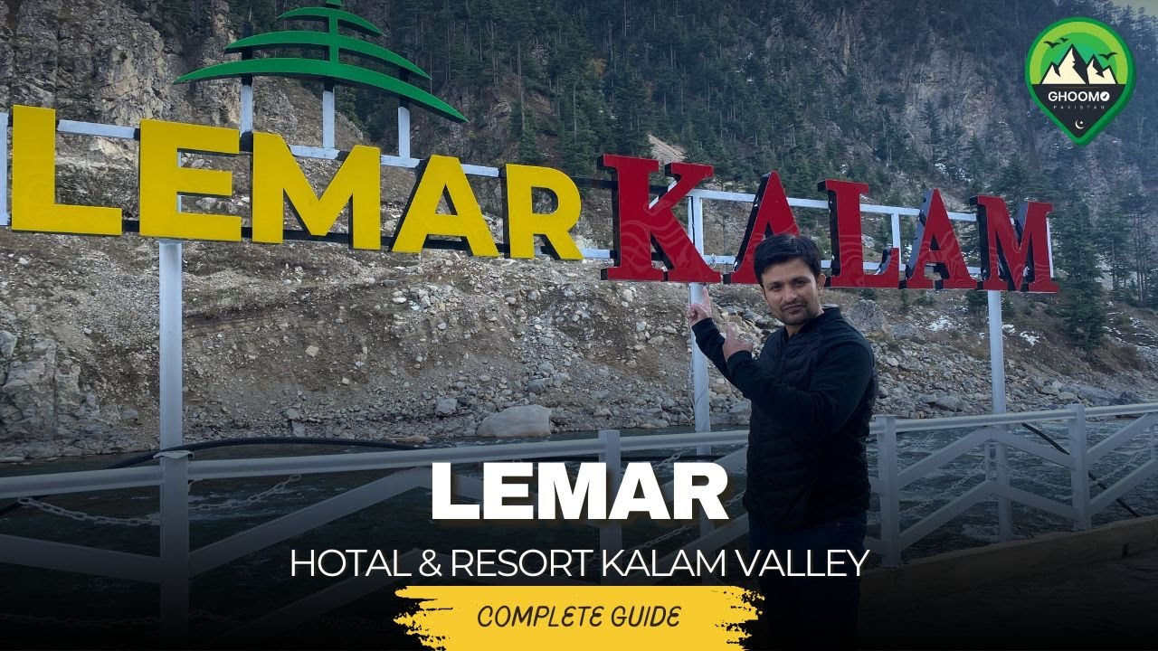 LEMAR HOTEL & RESORT KALAM VALLEY #Lemarresort #kalamvalley #ghoomopakistan #snowfall