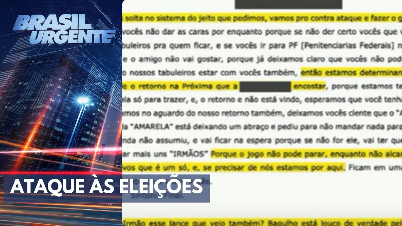 PCC planeja ataques nas eleições