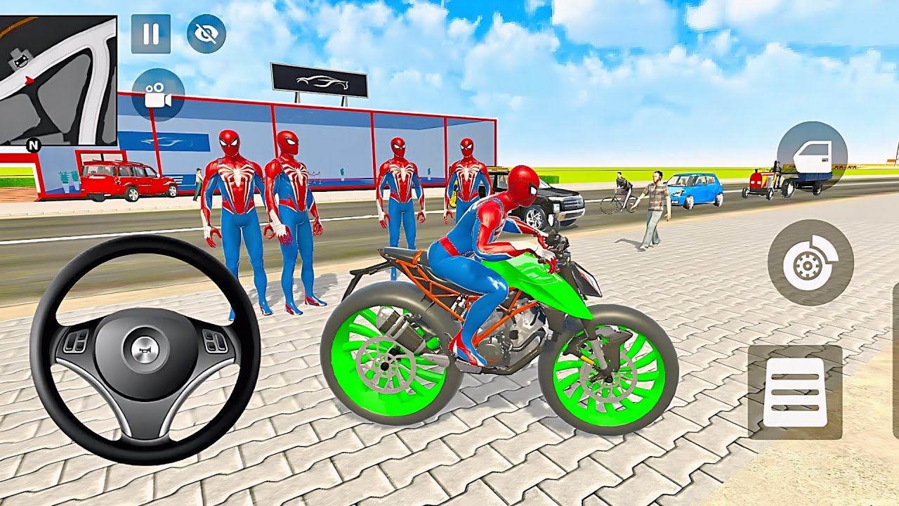 Spiderman Comes to My City! | Indian Theft Auto Simulator Gameplay