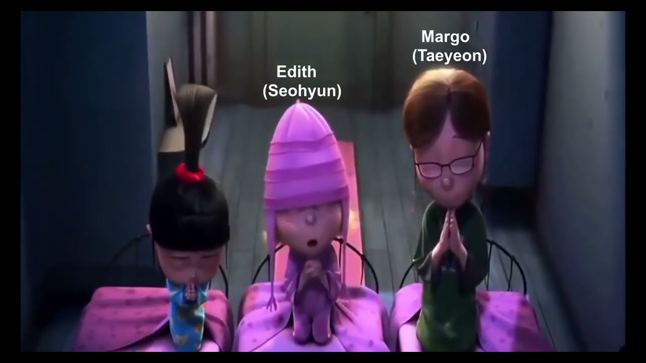 Some dubbing parts of Seohyun & Taeyeon on Despicable Me 1 & 2